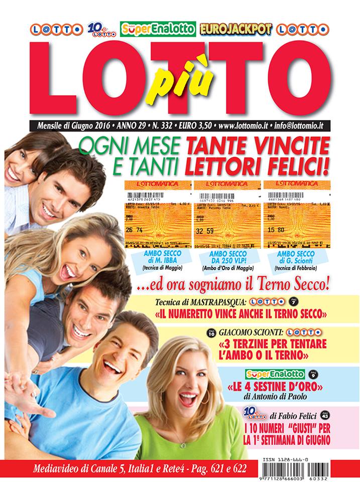 lottopiu giugno 2016